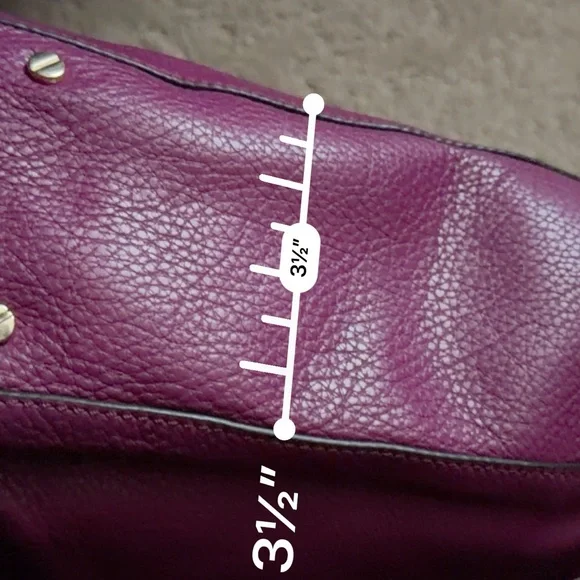 Purple Tory Burch Handbag - Picture 9 of 10